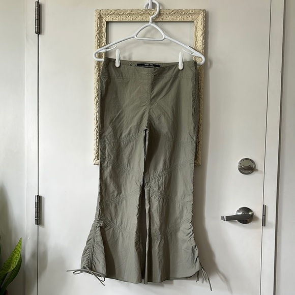 SILENCE + NOISE | Y2K Olive Green Drawstring Pants - Picture 2 of 16